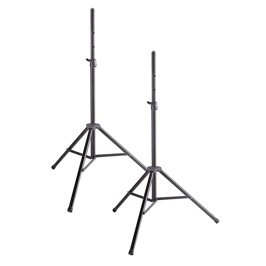 wereld Faial Sovjet K&M speakerstatieven set (2x statief+draagtas) - Jonkheer Sound, Light &  Video