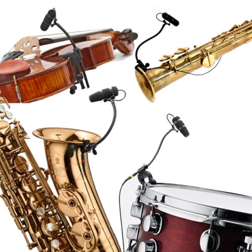 Microfoons instrumenten