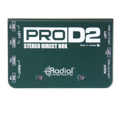 Radial Pro D2 stereo DI